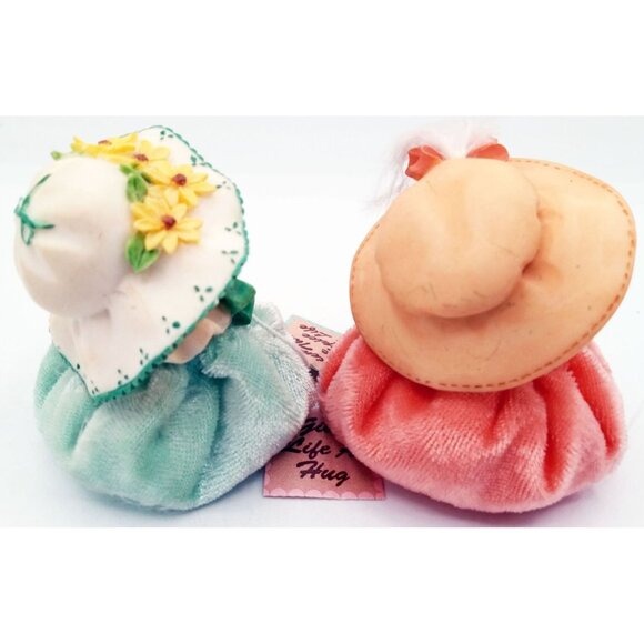 Lot of 2 Cherished Teddies Friends are Spice of Life and Give Life a Hug Vintage - Picture 11 of 14